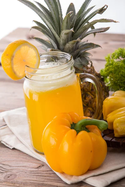 Yellow Smoothie — Stock Photo, Image