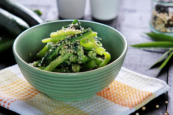 Healthy japanese cuisine goma ae — Stock Photo, Image