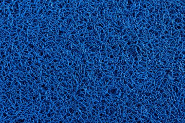 Blue carpet background, Blue plastic doormat texture and backgro clipart
