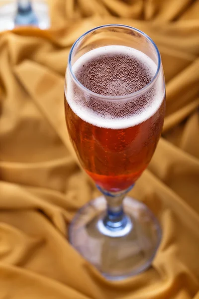 Een glas applelini — Stockfoto