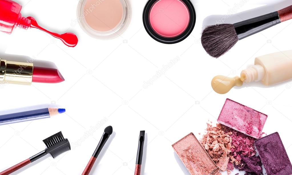 cosmetics with copyspace