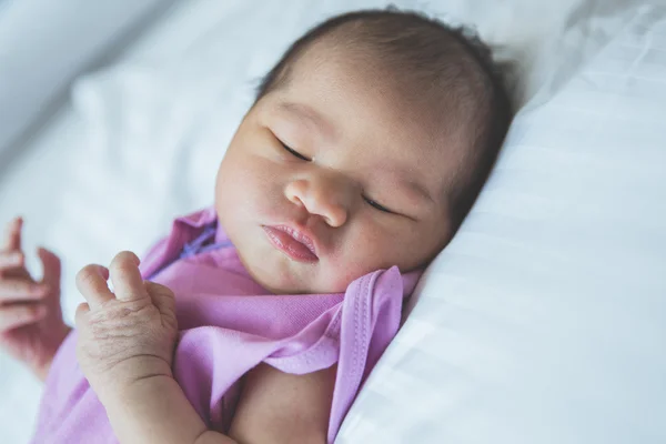 Newborn baby asian — Stock Photo, Image