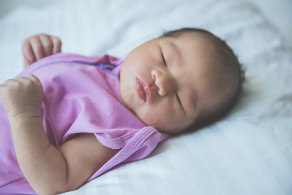 Newborn baby asian — Stock Photo, Image