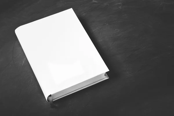 厚本白色封面的书 — 图库照片