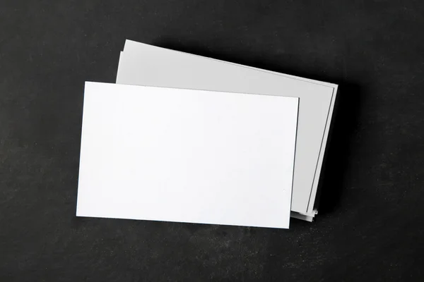 Blanco visitekaartje mock up — Stockfoto