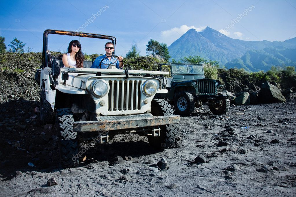 riding jeep