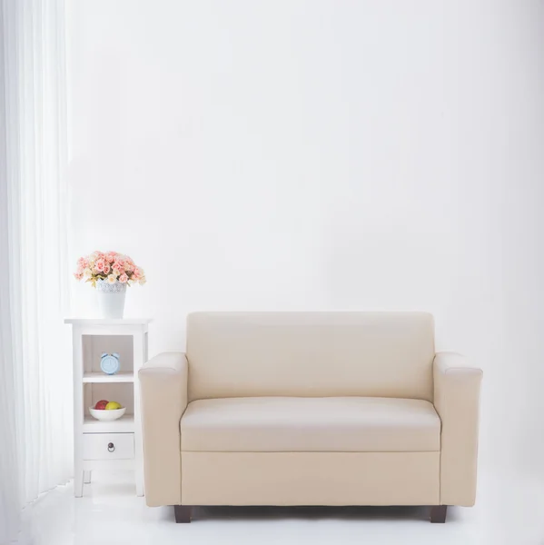 Living room with blank copyspace — Stock Photo, Image