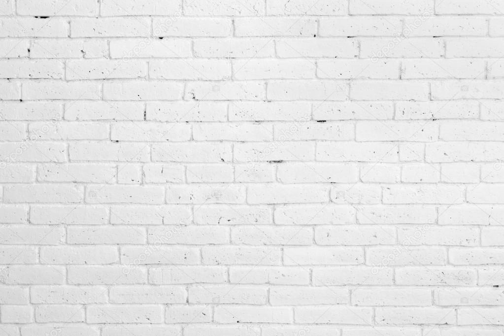White brick wall for background or texture Stock Photo by ©odua 96210146