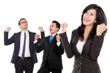 Asya genç iş adamlarını grup