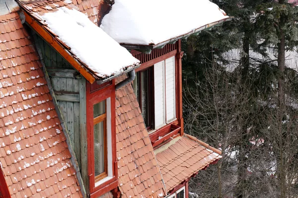 Loft under the sno — Stock Photo, Image