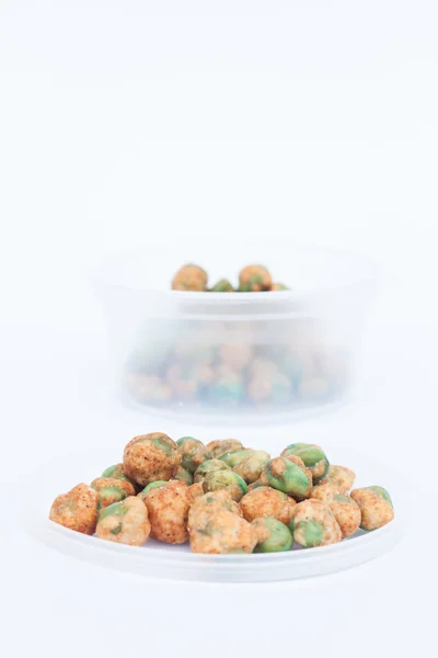 Dry spice peas on white background — Stock Photo, Image