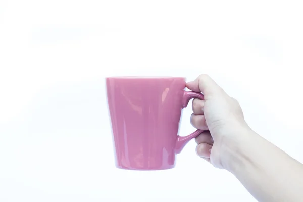 コーヒー カップの女性両手 — ストック写真