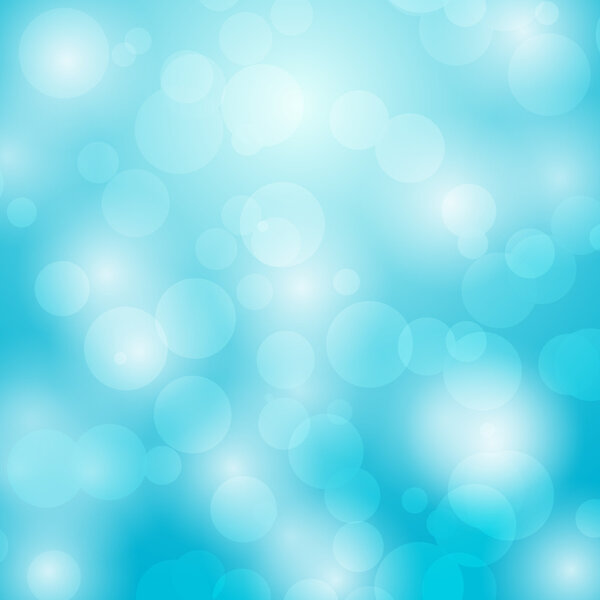 Abstract background with bokeh circles