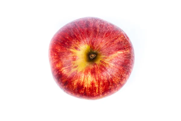 Red apple on white background — Stock Photo, Image