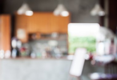 Kahve Dükkanı arka plan bulanıklık