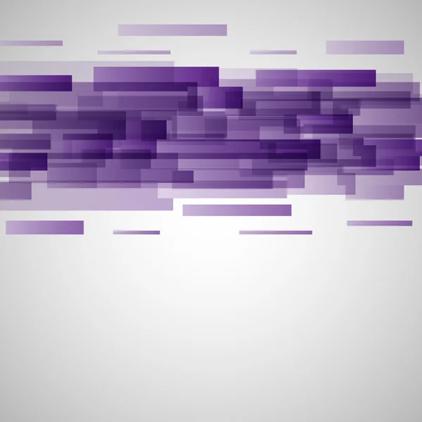 Abstrakte lila Rechtecke Technologie Hintergrund — Stockvektor