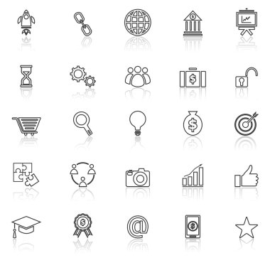 Kutsal kişilerin resmi ile beyaz zemin üzerine yansıtmak satır yukarı başlatmak