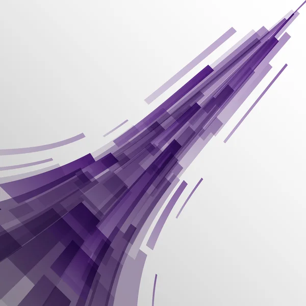 紫罗兰色的抽象长方形技术背景 — 图库矢量图片