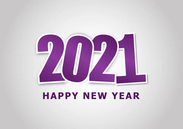 2021年新年快乐背景 股票矢量 — 图库矢量图片