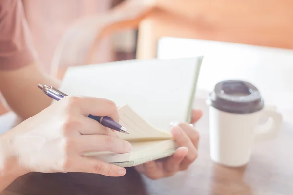 Chilling time for writing the plan — Stock Photo, Image