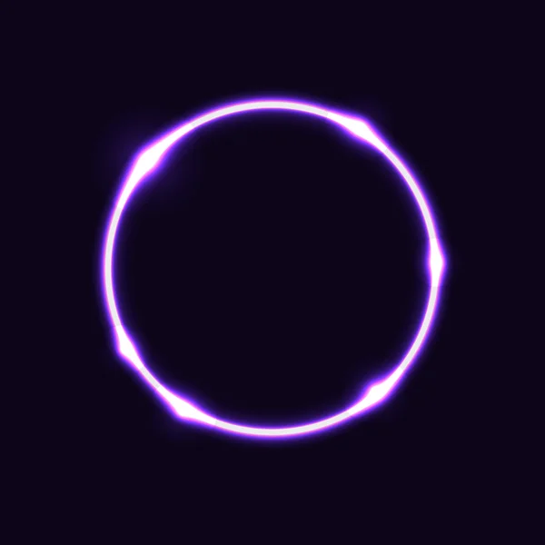 Фон ефекту фіолетового кола — стоковий вектор