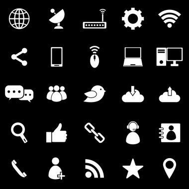 siyah arka plan üzerinde ağ kutsal kişilerin resmi