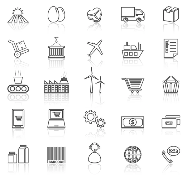 Tedarik zinciri satırı kutsal kişilerin resmi ile üzerine beyaz yansıtacak