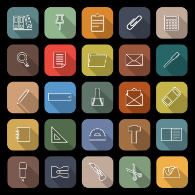 İleti örneği çizgi düz kutsal kişilerin resmi ile uzun gölge