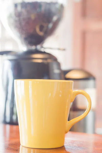 Kaffeetasse im Coffeeshop — Stockfoto