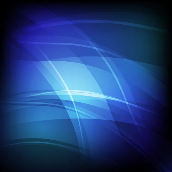 Abstrakter Hintergrund mit blauer Linie — Stockvektor