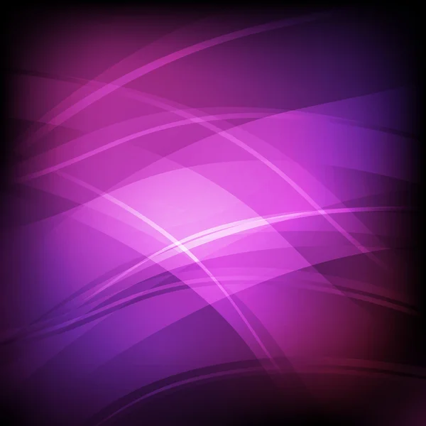 Fond abstrait avec onde violette — Image vectorielle