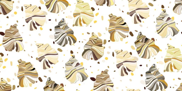 Vector Seamless Pattern Jungle Tropical Leaves Different Colorful Shades White — Διανυσματικό Αρχείο