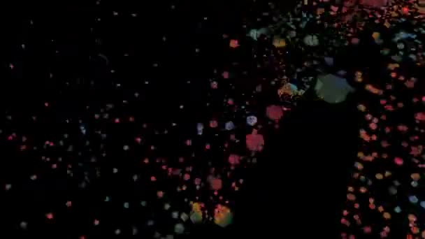 Soyut Doğulu Kaleydoskop Süsü Bilgisayarlı Hareket Grafikleri Merkezden Yayılan Altıgen — Stok video