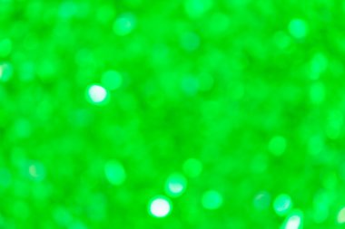 Yeşil bokeh arka plan