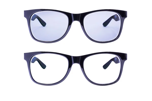 ホワイト上の眼鏡 — ストック写真