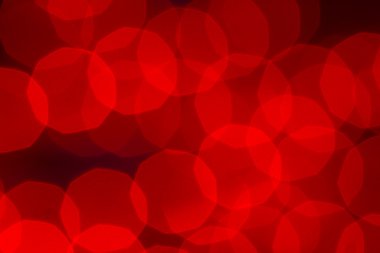 Kırmızı bokeh arkaplanı