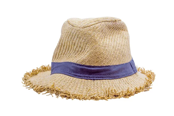 Cappello di paglia isolato — Foto Stock