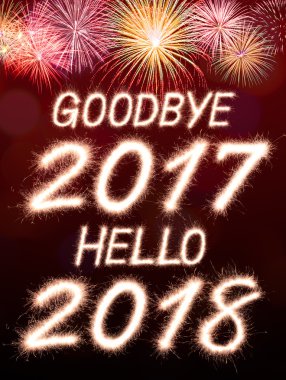 Güle güle 2017 Merhaba 2018