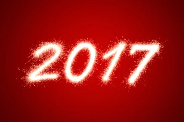 Felice anno nuovo 2017 — Foto Stock