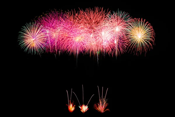 Sparkle Fuochi d'artificio sfondo — Foto Stock