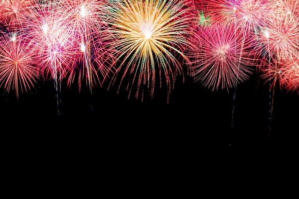 Sparkle Fuochi d'artificio sfondo — Foto Stock