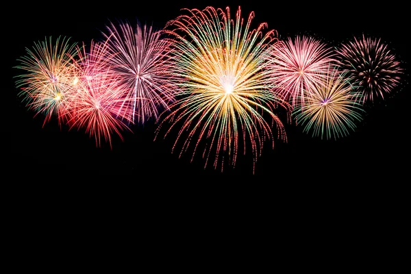 Sparkle Fireworks background — Stock Photo, Image