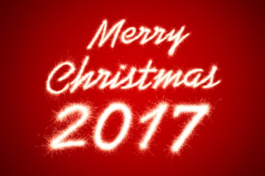 Neşeli Noel ışıltı havai fişek