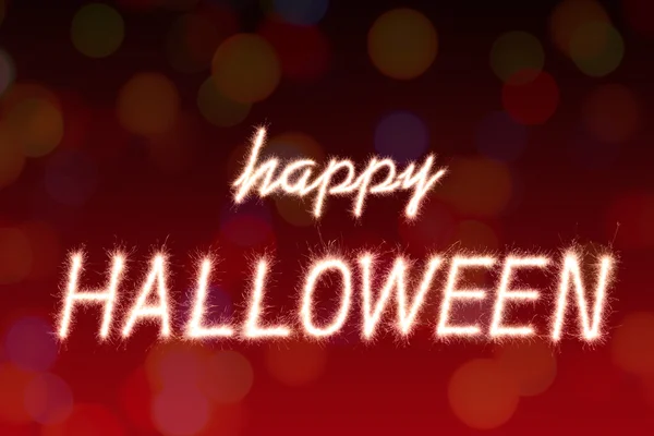 Happy Halloween word — Stock Photo, Image