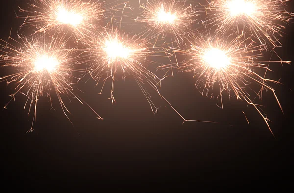 Fuegos artificiales chispa — Foto de Stock