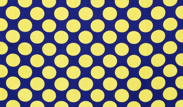 Fabric textile with dots pattern — Stock Photo, Image