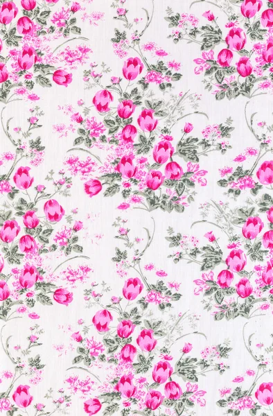 Retro Floral Textile — Stock Photo, Image