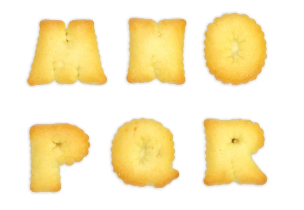 Letters Cookies — Stock Photo, Image
