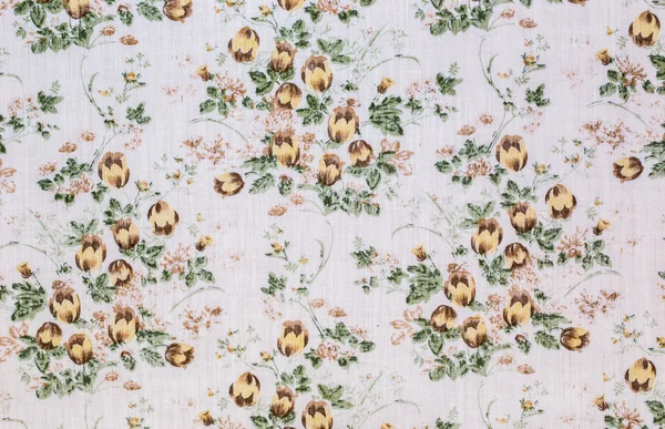 ビンテージ花の織物のパターン — ストック写真