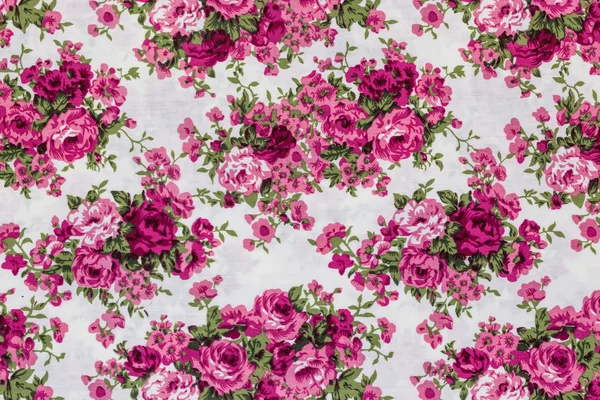 Retro çiçek Tekstil — Stok fotoğraf